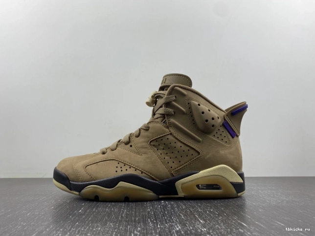 Reps TB Gore-Tex Kelp Brown WMNS Jordan Air 6 FD1643-300 0705